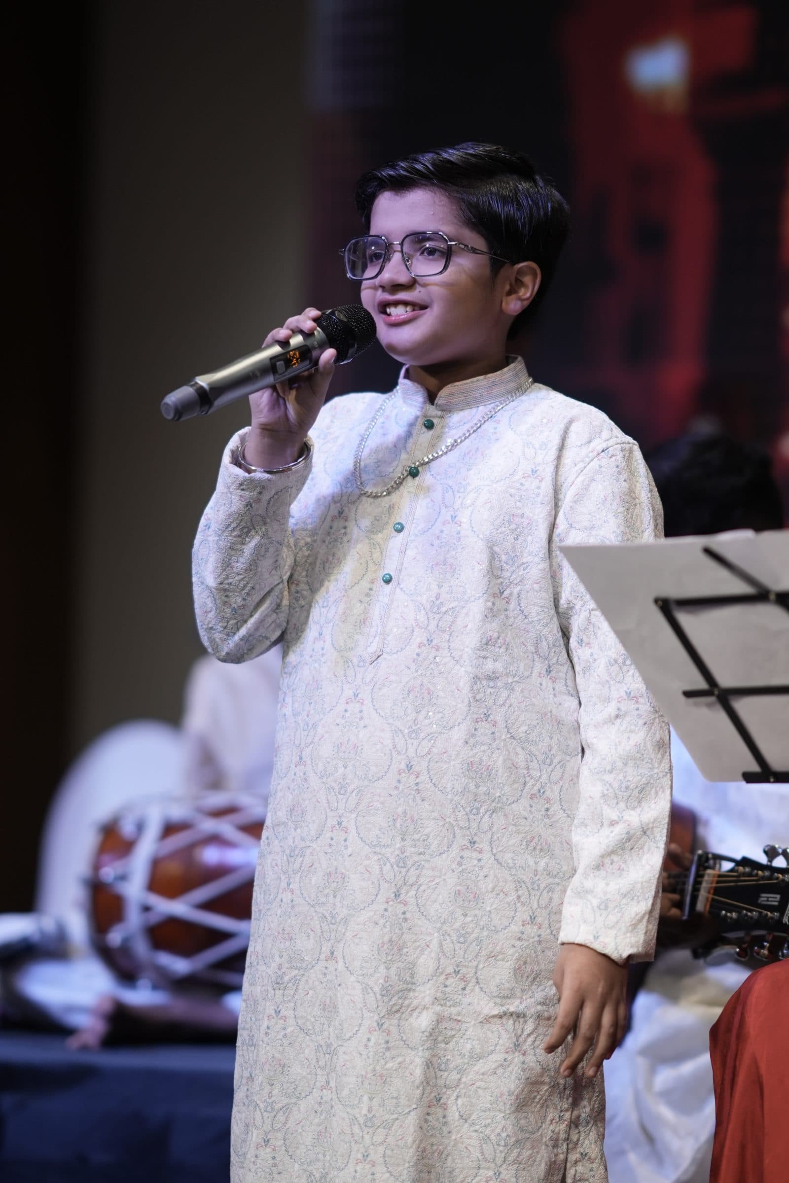 Adhyatma Sharma performing